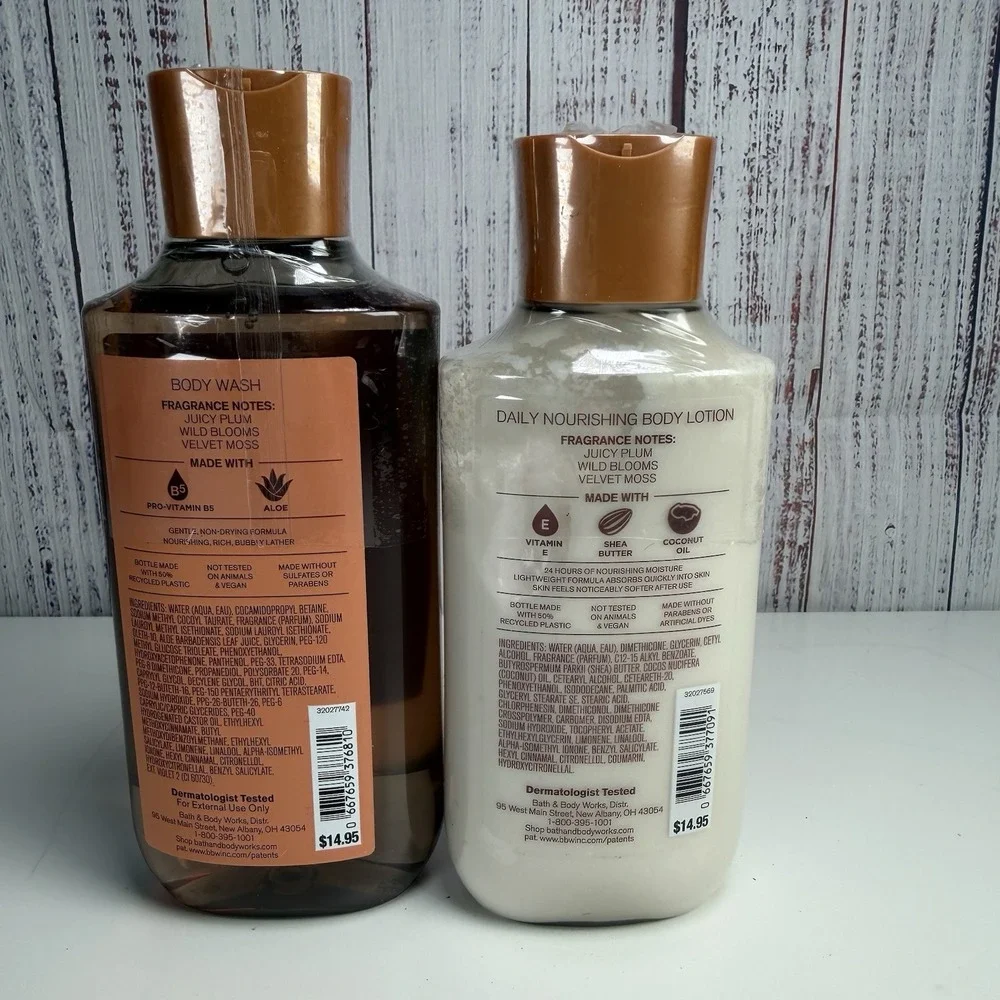 Bath & Body Works Fall in Bloom Body Lotion & Body Wash Set
